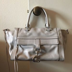 Like new Rebecca Minkoff Bowery Satchel in Gray